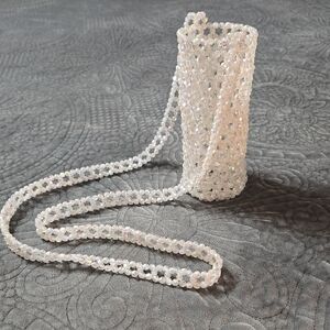 Beaded Bucket Crossbody-Rare!